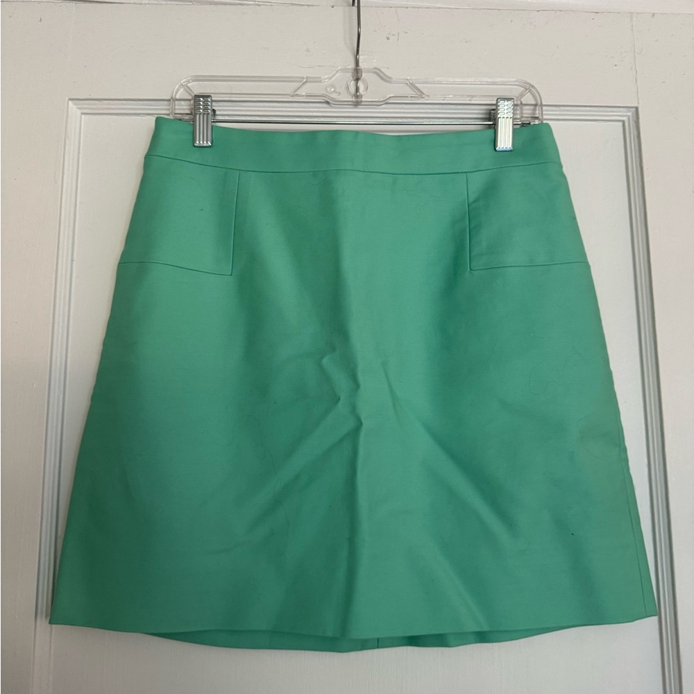 Teal skirt Jcrew